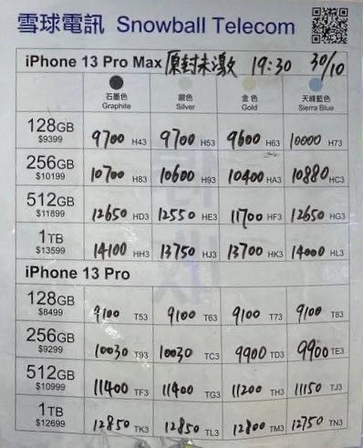 雪球紙價10月30日19:30 紙價