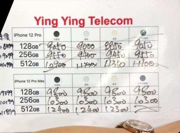 YingYing紙價11月13日14:24 紙價