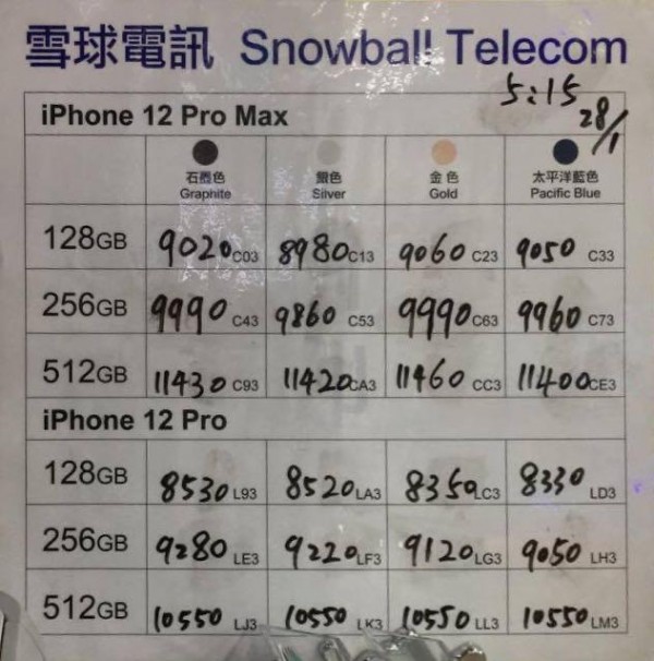 雪球紙價1月28日17:15 紙價