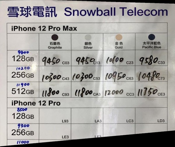 雪球紙價11月18日15:00 紙價