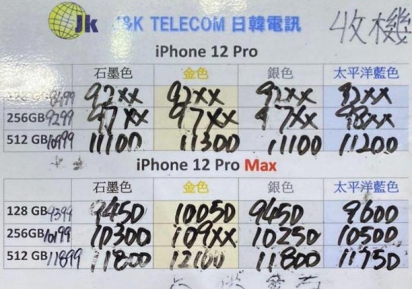 日韓紙價11月18日15:47 紙價