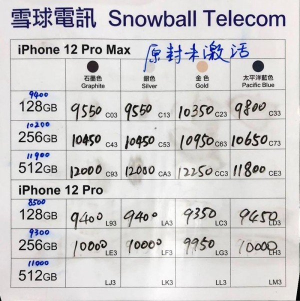 雪球紙價11月22日12:40 紙價